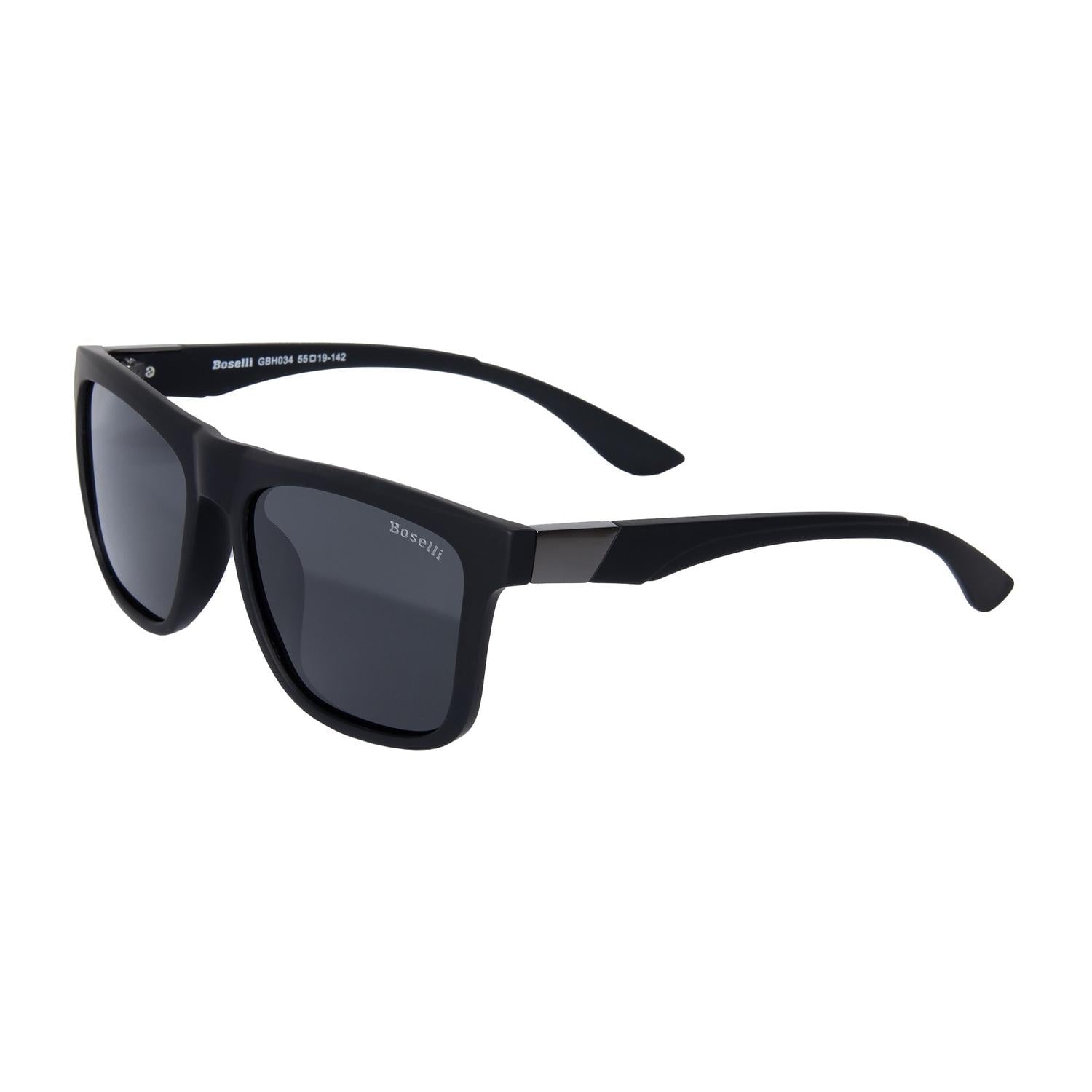 LENTES DE SOL POLARIZADO UNISEX GBH034 BOSELLI NEGRO 1034567 - 2