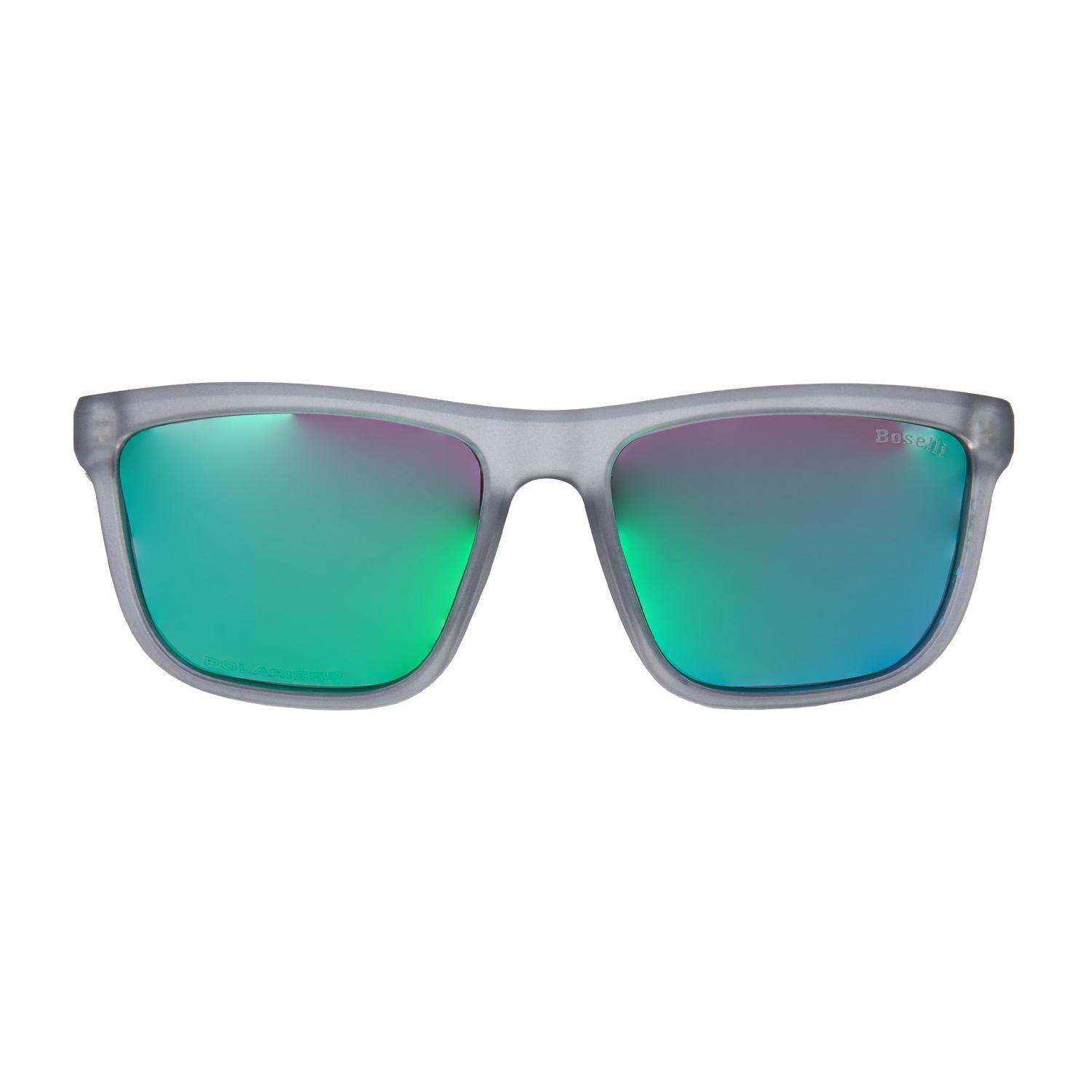 LENTES DE SOL POLARIZADO UNISEX GBH033 BOSELLI GRIS 1034529 - 1