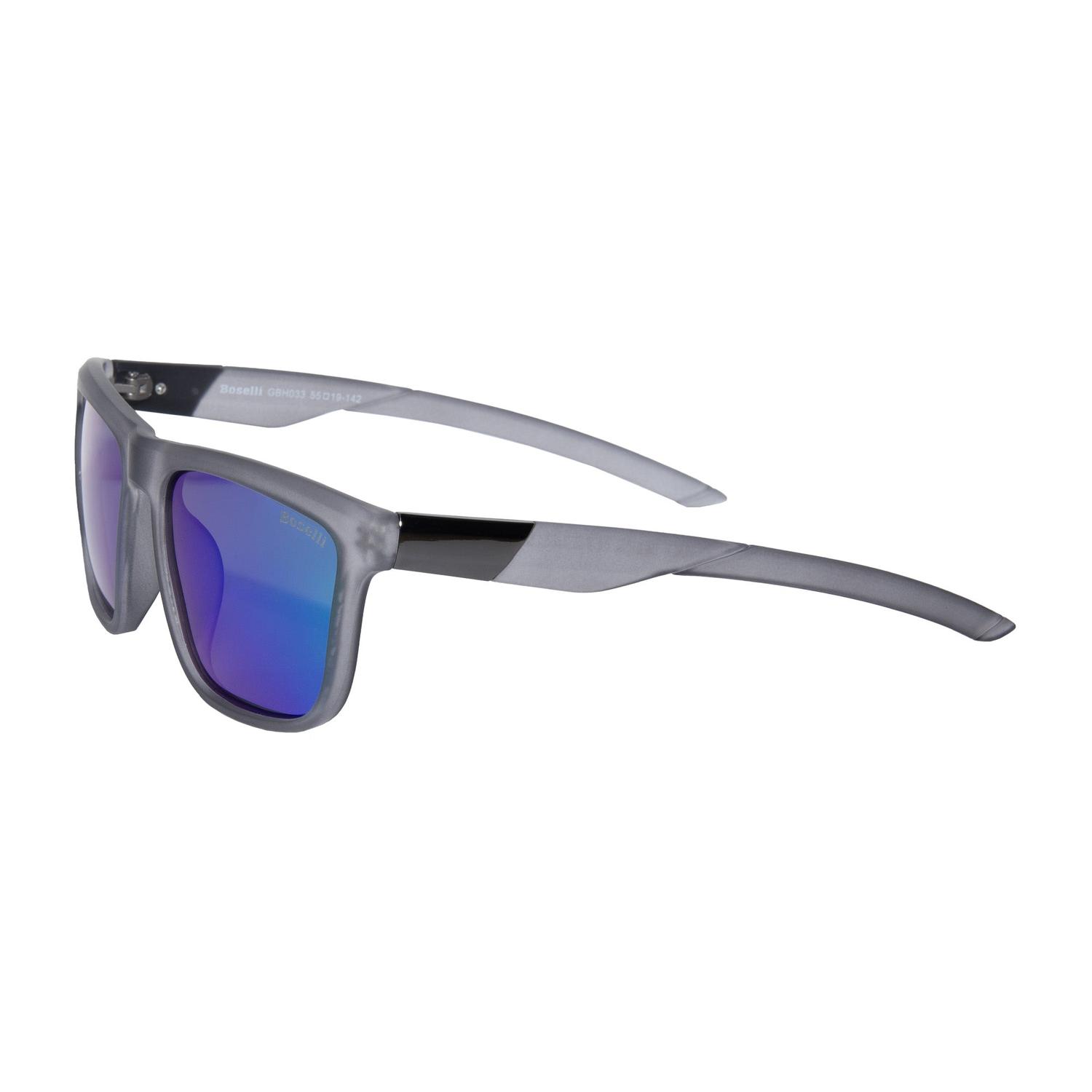 LENTES DE SOL POLARIZADO UNISEX GBH033 BOSELLI GRIS 1034529 - 2