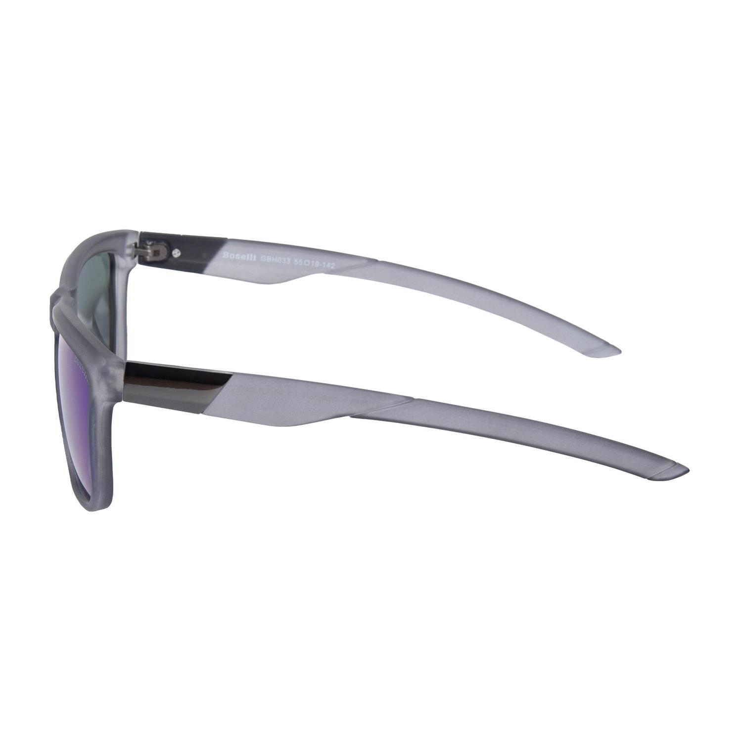 LENTES DE SOL POLARIZADO UNISEX GBH033 BOSELLI GRIS 1034529 - 3