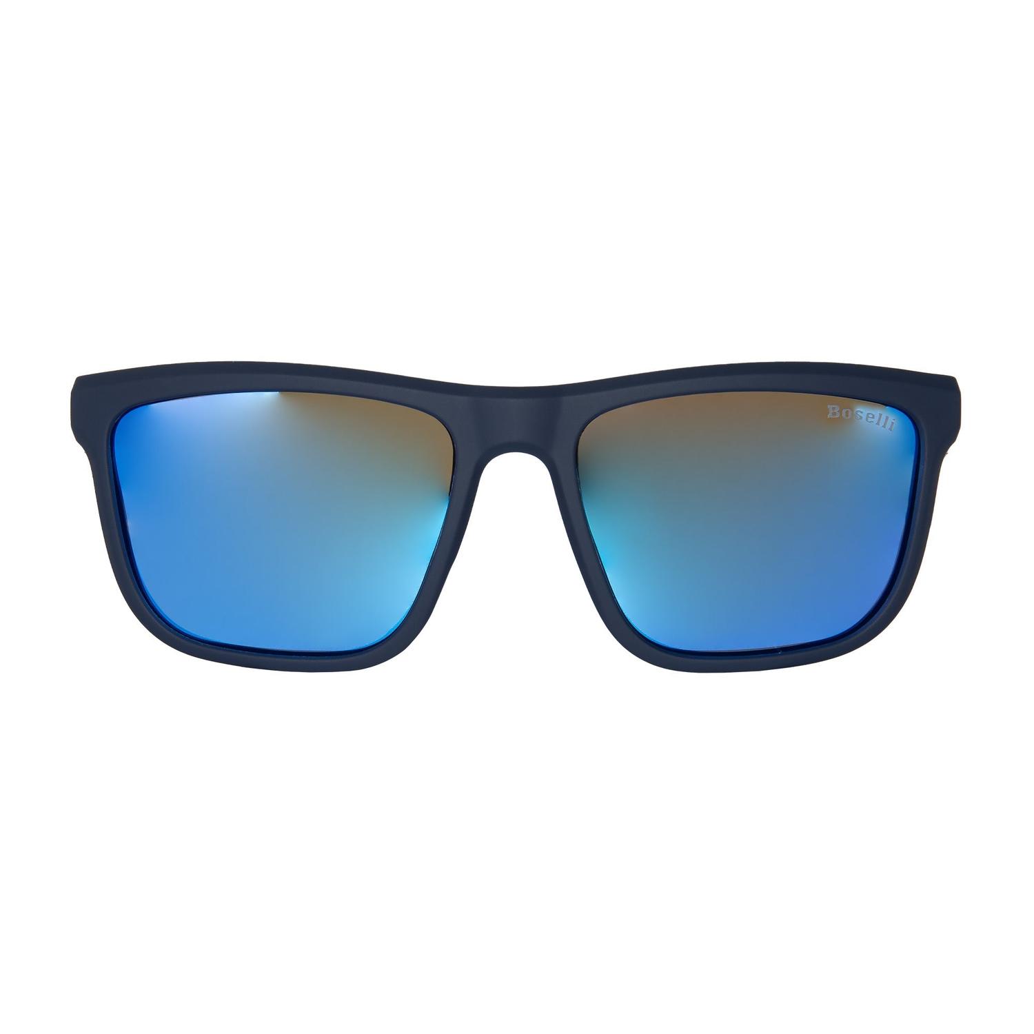 LENTES DE SOL POLARIZADO UNISEX GBH033 BOSELLI AZUL 1034530 - 1