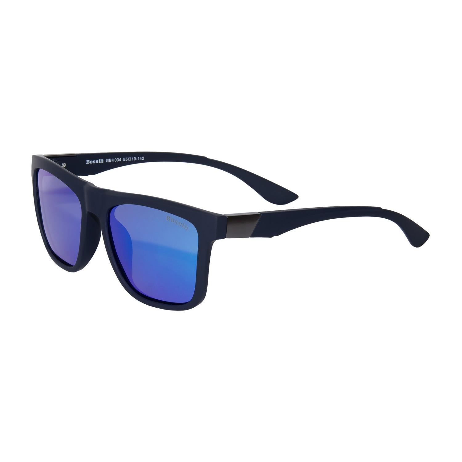 LENTES DE SOL POLARIZADO UNISEX GBH034 BOSELLI AZUL 1034570 - 2
