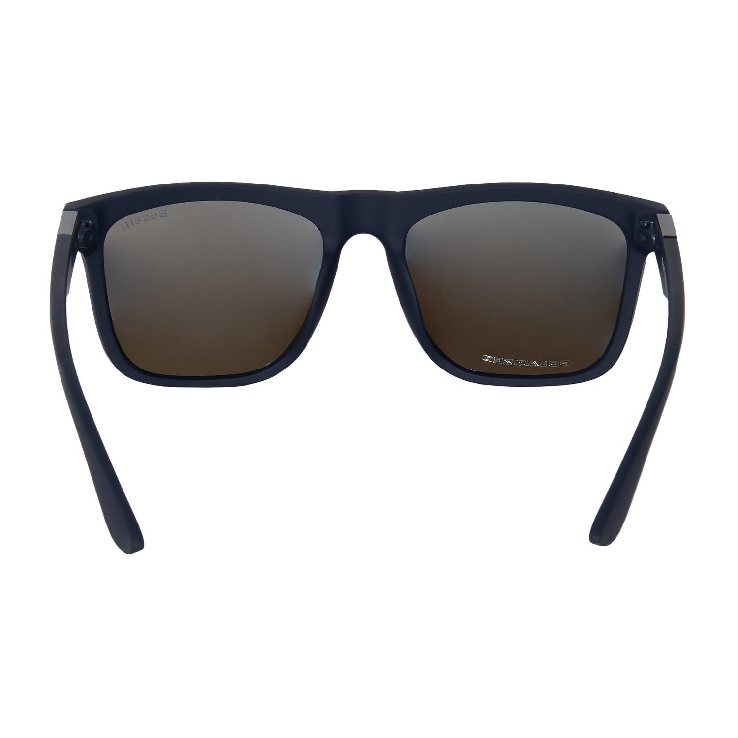 LENTES DE SOL POLARIZADO UNISEX GBH034 BOSELLI AZUL 1034570 - 4