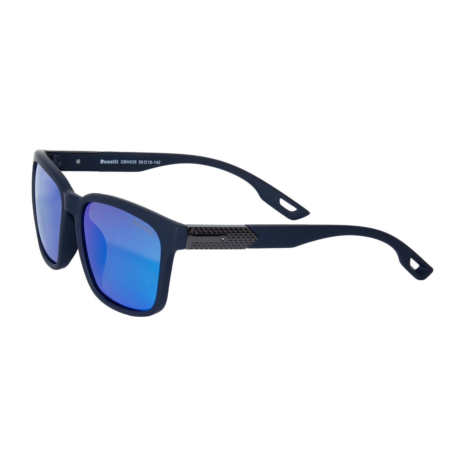 LENTES DE SOL POLARIZADO UNISEX GBH035 BOSELLI AZUL 1034575 - 2