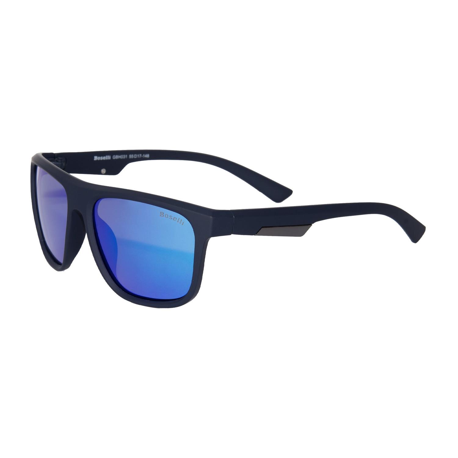 LENTES DE SOL POLARIZADO UNISEX GBH031 BOSELLI AZUL 1034520 - 2