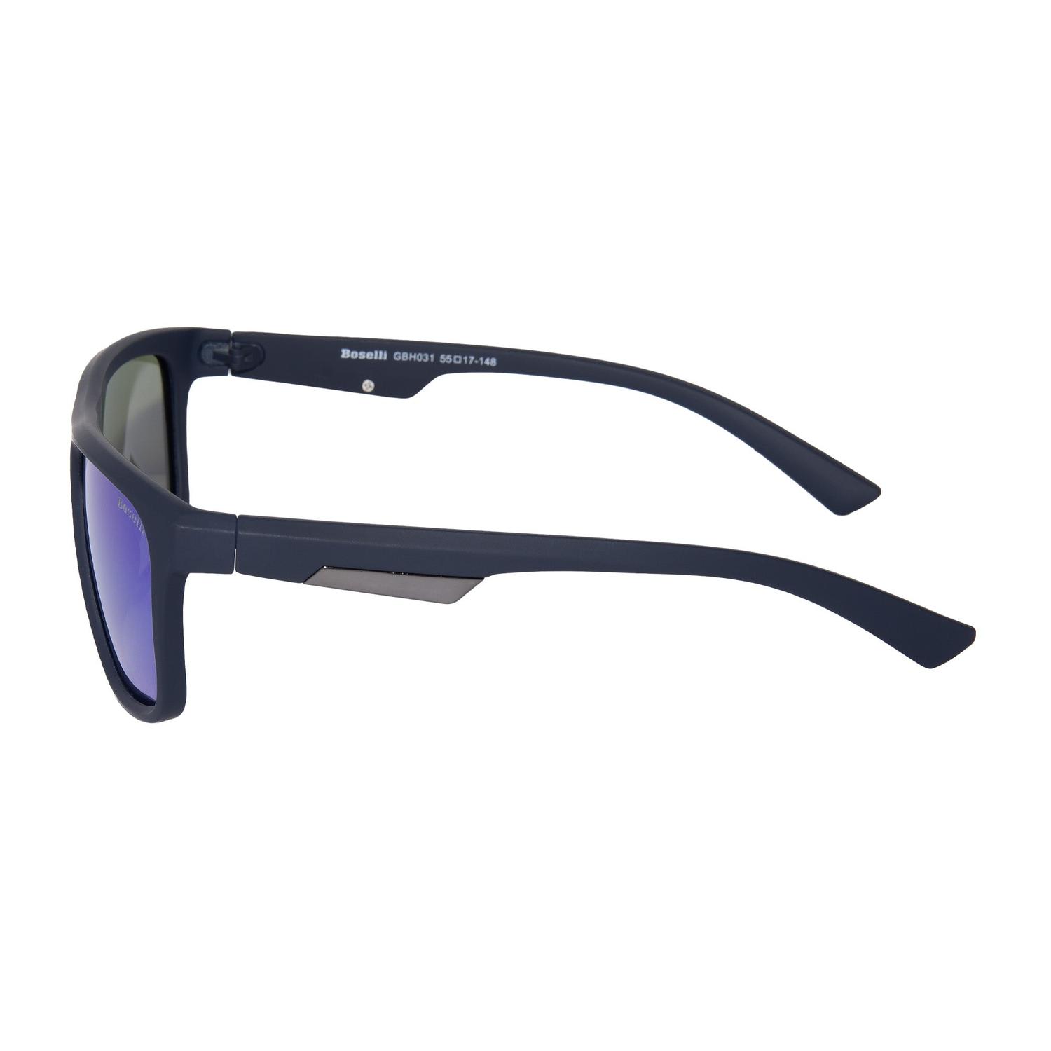 LENTES DE SOL POLARIZADO UNISEX GBH031 BOSELLI AZUL 1034520 - 3