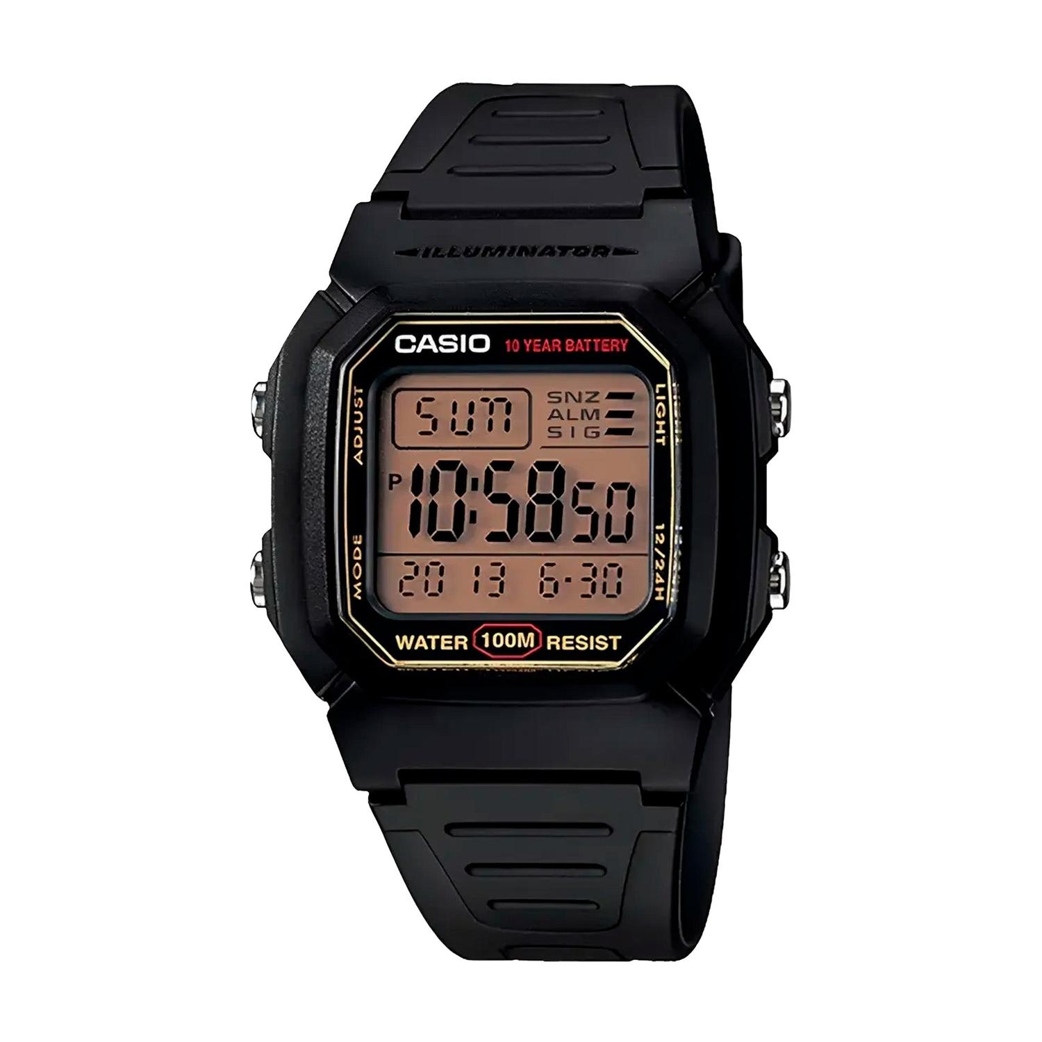 RELOJ DIGITAL HOMBRE W-800HG-9AVDF CASIO NEGRO 1034751 - 1