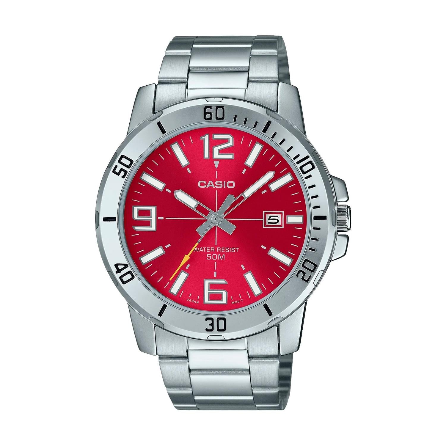 RELOJ ANALOGICO HOMBRE MTP-VD01D-4BVUDF CASIO PLATEADO 1034737 - 1