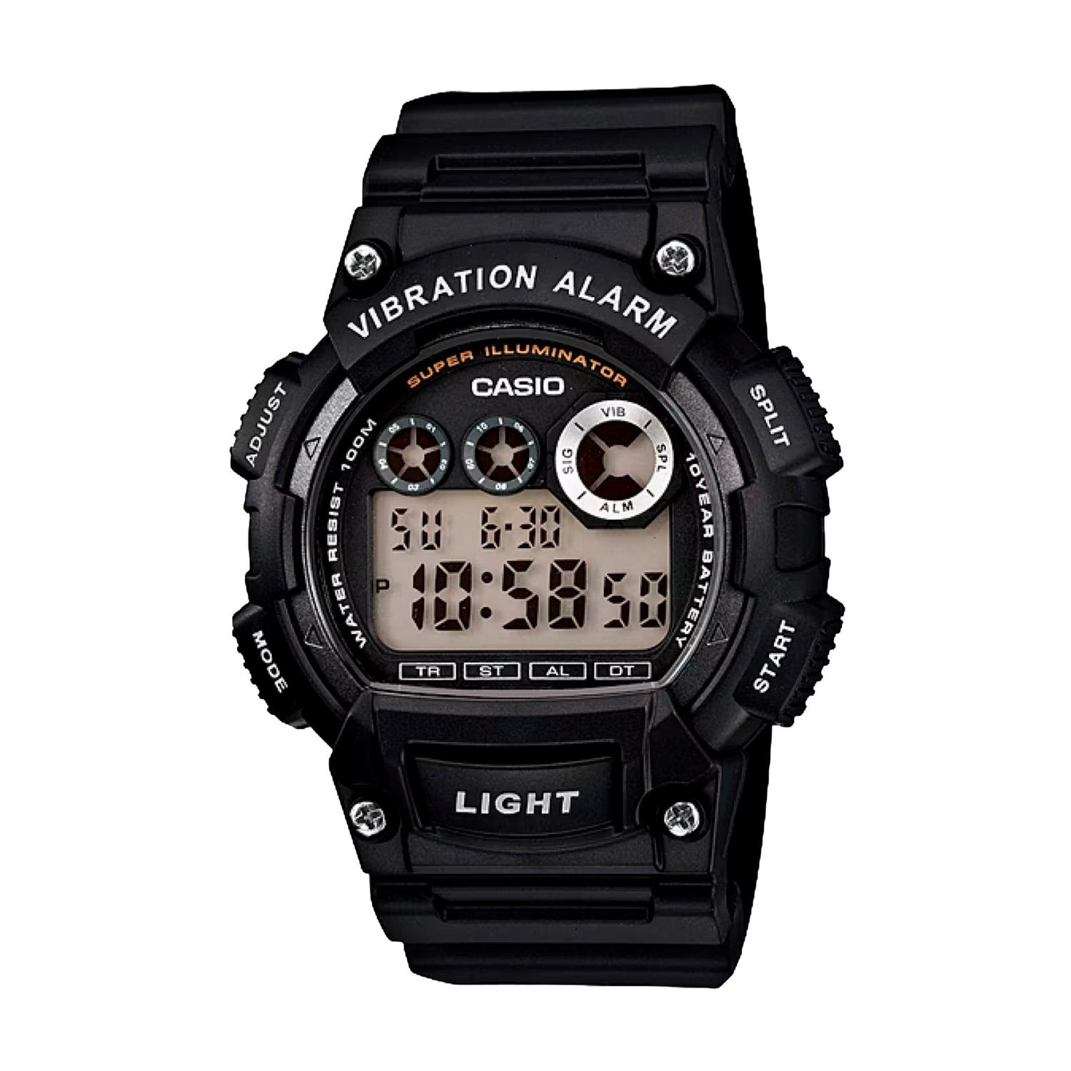 RELOJ DIGITAL HOMBRE W-735H-1AVDF CASIO NEGRO 1034749 - 1
