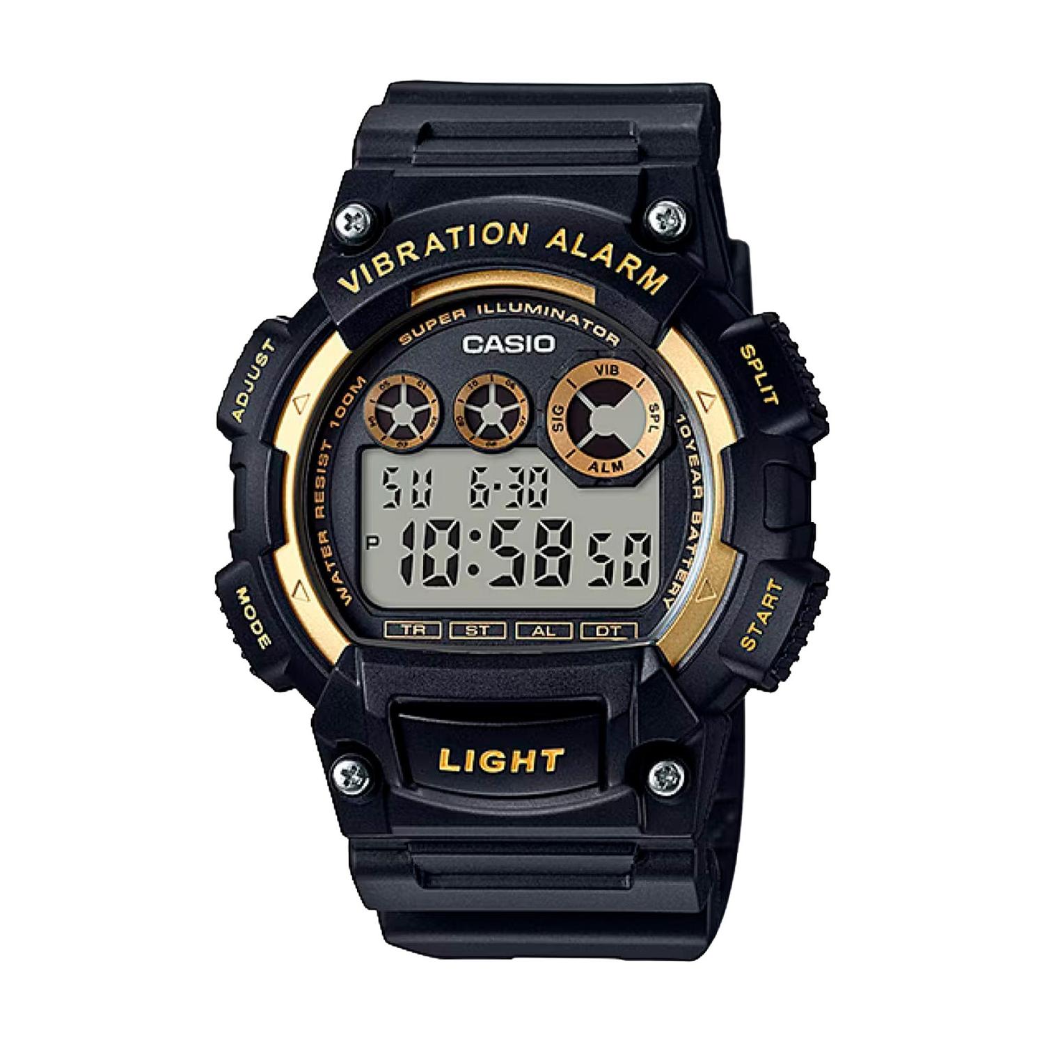 RELOJ DIGITAL HOMBRE W-735H-1A2VDF CASIO NEGRO 1034747 - 1