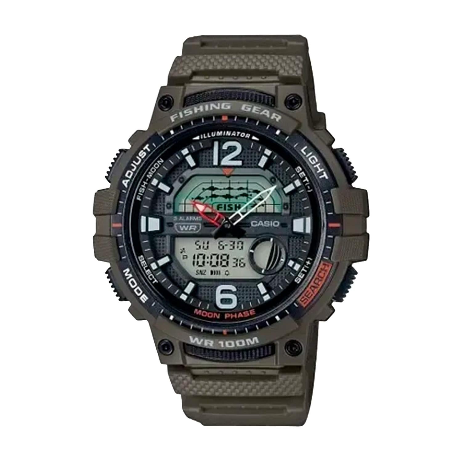RELOJ ANALOGICO-DIGITAL HOMBRE WSC-1250H-3AVCF CASIO VERDE 1034757 - 1