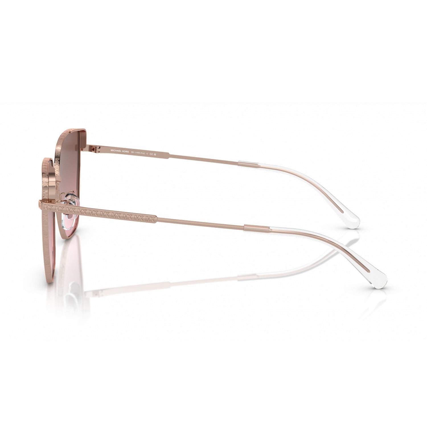LENTES DE SOL UV400 MUJER MK1143D 11099T 61 MICHAEL KORS ORO ROSA 1034917 - 3