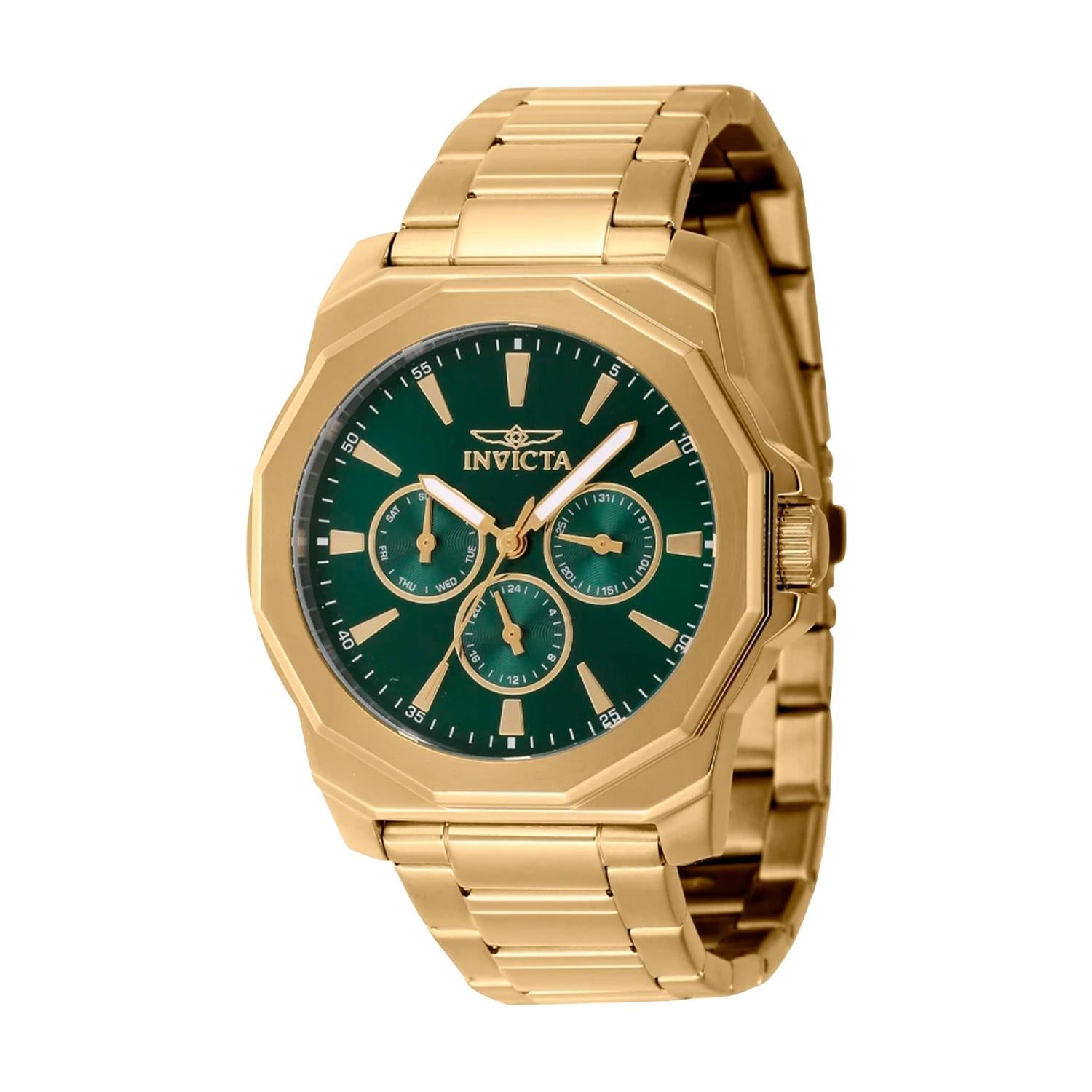 RELOJ ANALOGICO HOMBRE 46856 INVICTA SPEEDWAY DORADO 1035050 - 1