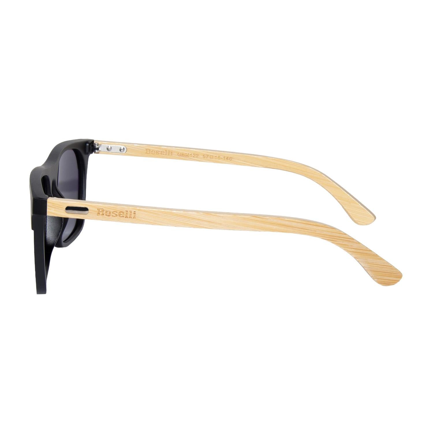 LENTES DE SOL POLARIZADO UNISEX GBM122 BOSELLI NEGRO 1033514 - 3