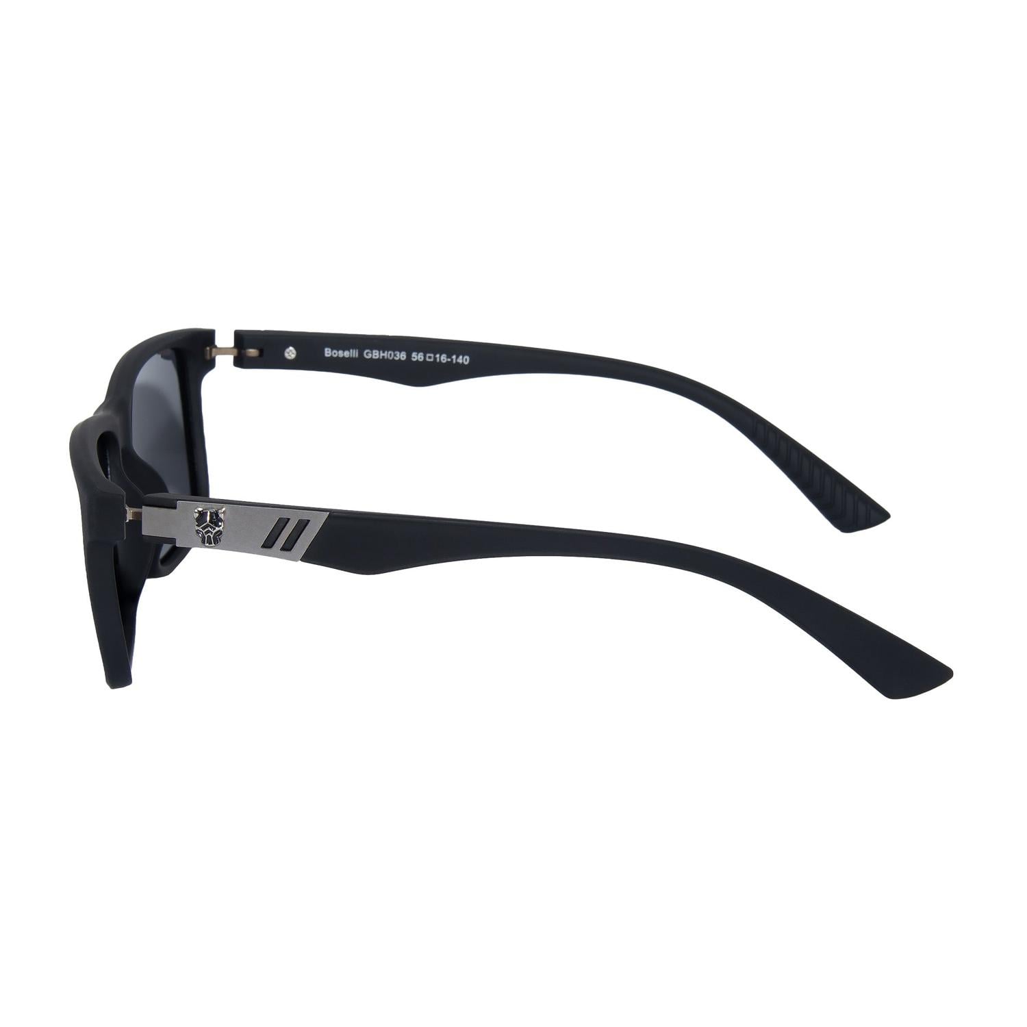 LENTES DE SOL POLARIZADO HOMBRE GBH036 BOSELLI NEGRO 1034941 - 3