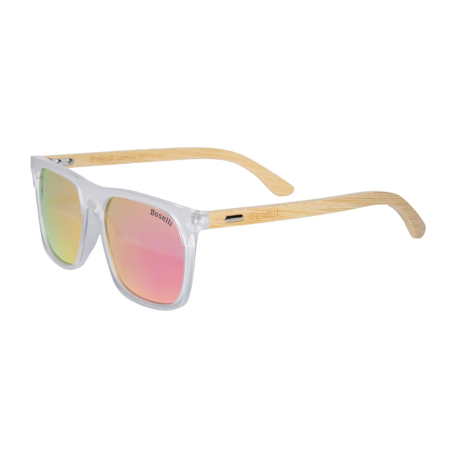 LENTES DE SOL POLARIZADO UNISEX GBM122 BOSELLI BLANCO 1033512 - 2