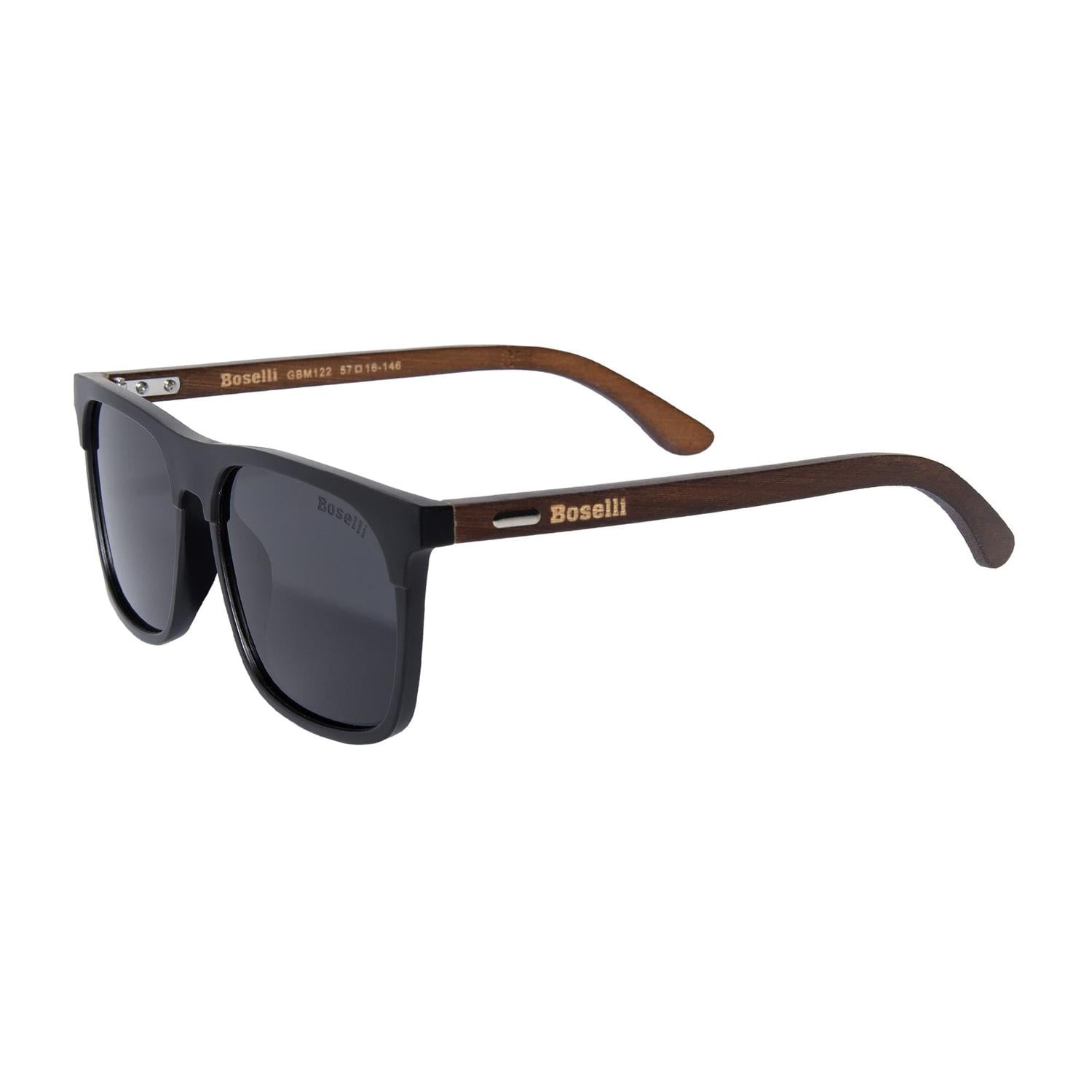 LENTES DE SOL POLARIZADO UNISEX GBM122 BOSELLI NEGRO 1033513 - 2