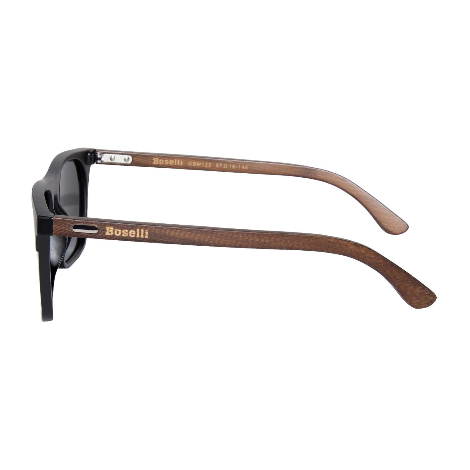 LENTES DE SOL POLARIZADO UNISEX GBM122 BOSELLI NEGRO 1033513 - 3