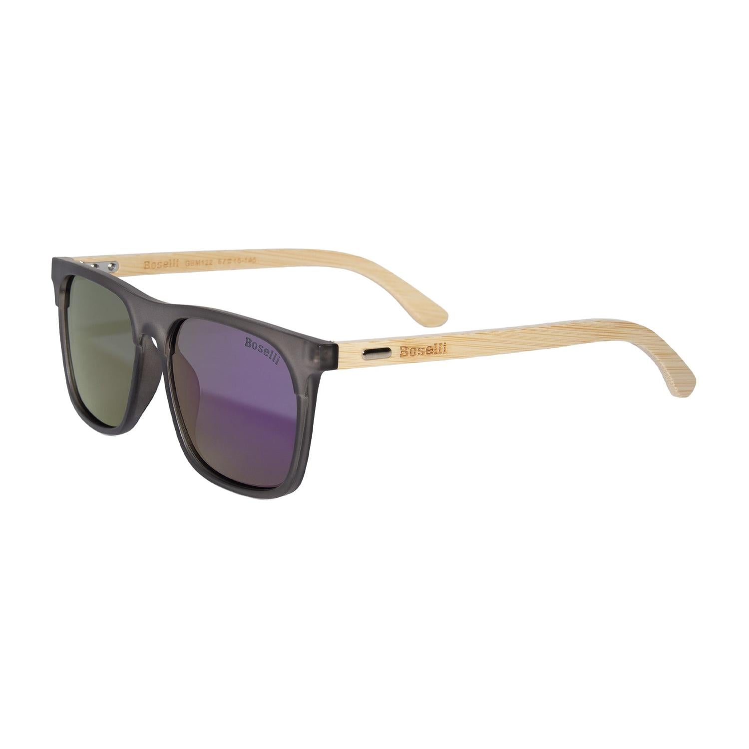 LENTES DE SOL POLARIZADO UNISEX GBM122 BOSELLI GRIS 1033511 - 2