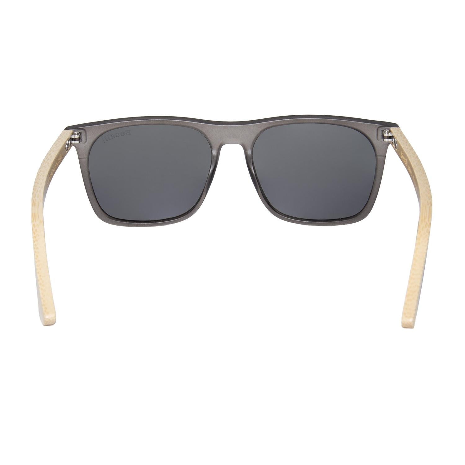 LENTES DE SOL POLARIZADO UNISEX GBM122 BOSELLI GRIS 1033511 - 4