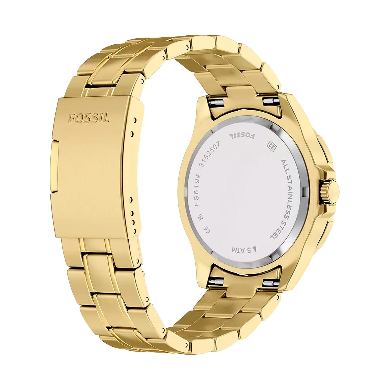 RELOJ ANALOGICO HOMBRE FS6194 FOSSIL DORADO 1035126 - 4