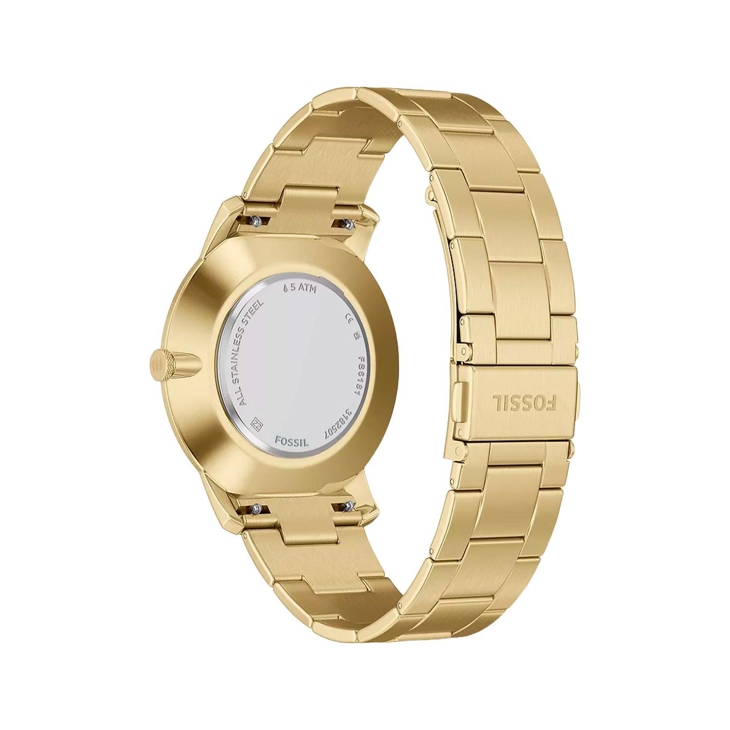 RELOJ ANALOGICO HOMBRE FS6181 FOSSIL DORADO 1035117 - 4
