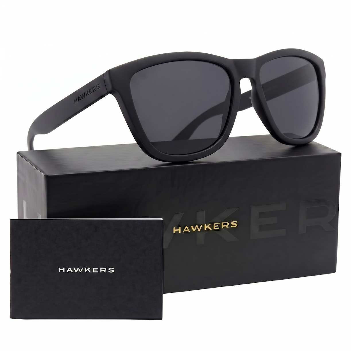 LENTES DE SOL POLARIZADO HAWKERS ONE 140014 NEGRO MATE UNISEX TALLA 54MM - LOAIZAR.PE - 1