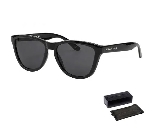 LENTES DE SOL HAWKERS ONE OTR23 NEGRO BRILLOSO BLACK TALLA 54MM - LOAIZAR.PE - 1