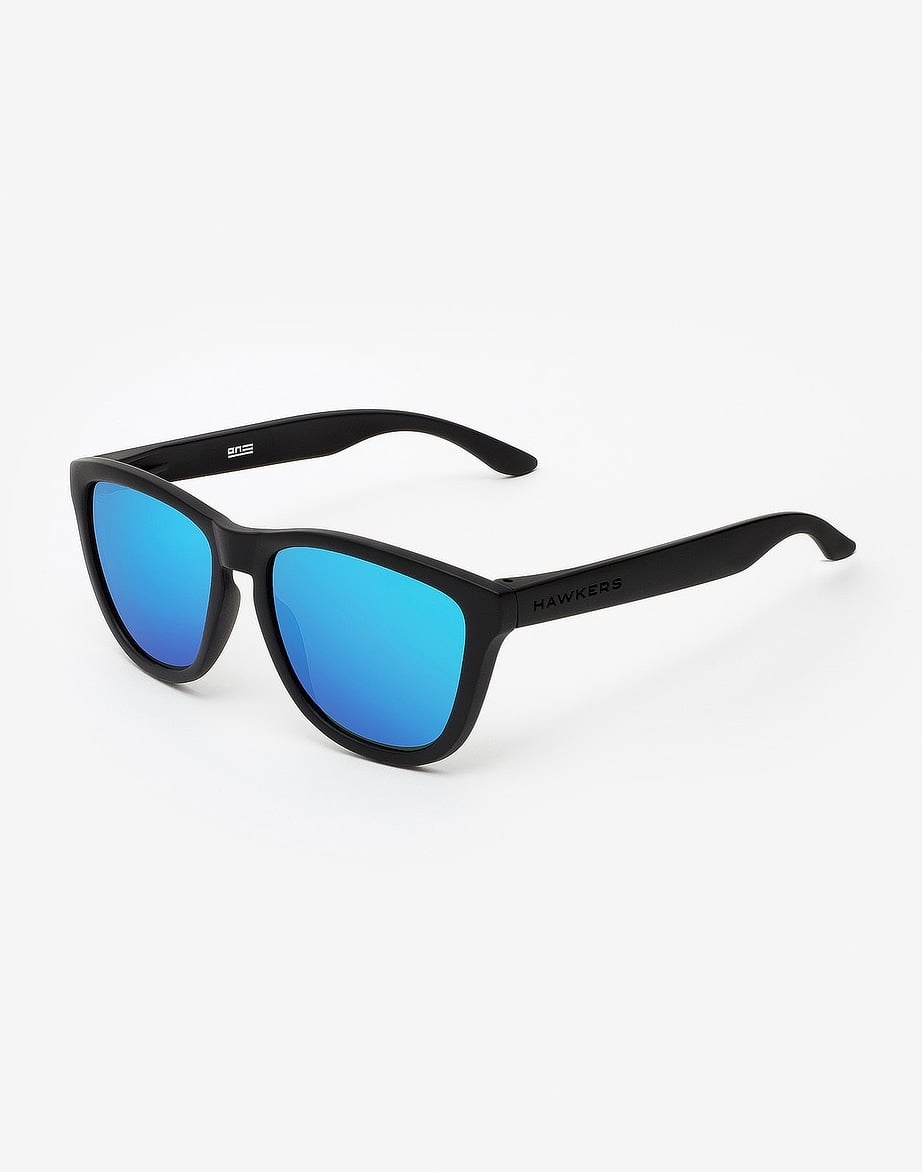 LENTES DE SOL HAWKERS ONE OTR30 NEGRO CARBON CELESTE ESPEJADO TALLA 54MM - LOAIZAR.PE - 3
