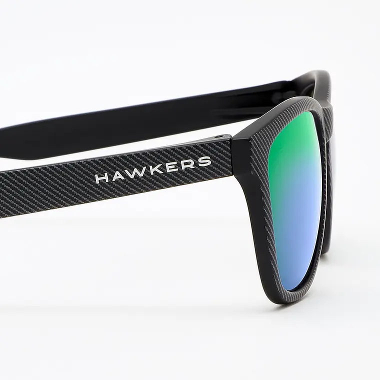 LENTES DE SOL POLARIZADO HAWKERS ONE HOCA22NETP CARBONO VERDE ESPEJADO TALLA 54MM - LOAIZAR.PE - 6
