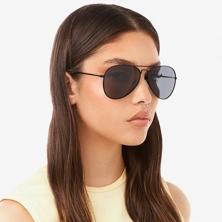 LENTES DE SOL POLARIZADO HAWKERS HAWK BLACK GREY HHAW22BGMP - TALLA 61MM - LOAIZAR.PE - 2