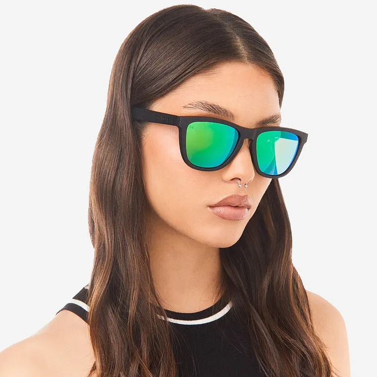 LENTES DE SOL POLARIZADO HAWKERS ONE RAW BLACK EMERALD HONR21BFTP - TALLA 54MM - LOAIZAR.PE - 2