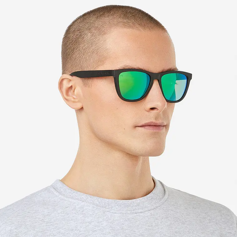 LENTES DE SOL POLARIZADO HAWKERS ONE RAW BLACK EMERALD HONR21BFTP - TALLA 54MM - LOAIZAR.PE - 3