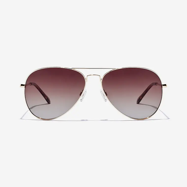 LENTES DE SOL POLARIZADO HAWKERS HAWK GOLD BROWN HHAW22DWMP - TALLA 61MM - LOAIZAR.PE - 5