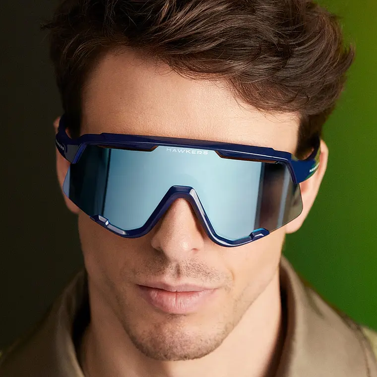 LENTES DE SOL DEPORTIVO HAWKERS X ALEX MARQUEZ POWER HPOW24LLTZ UNISEX - TALLA 52MM - LOAIZAR.PE - 2