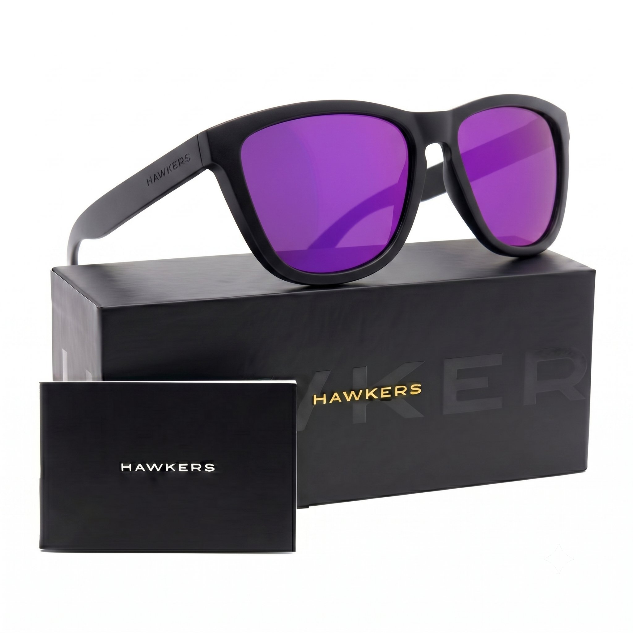 LENTES DE SOL POLARIZADO HAWKERS ONE RAW BLACK JOKER HONR21BPTP - TALLA 54MM   - LOAIZAR.PE - 1
