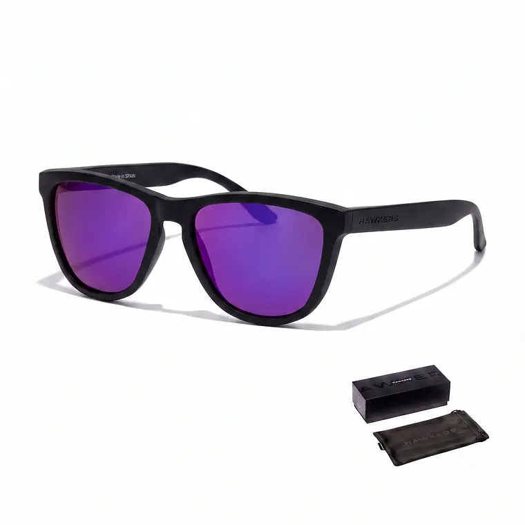 LENTES DE SOL POLARIZADO HAWKERS ONE RAW BLACK JOKER HONR21BPTP - TALLA 54MM   - LOAIZAR.PE - 1