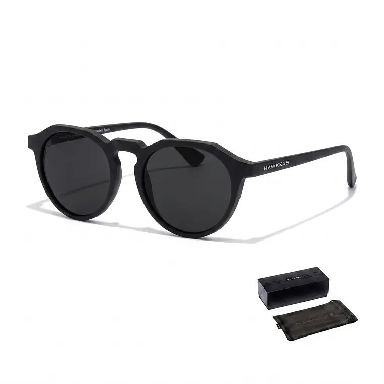 LENTES DE SOL POLARIZADO HAWKERS WARWICK RAW BLACK HWRA21BBTP - TALLA 51MM - LOAIZAR.PE - 1