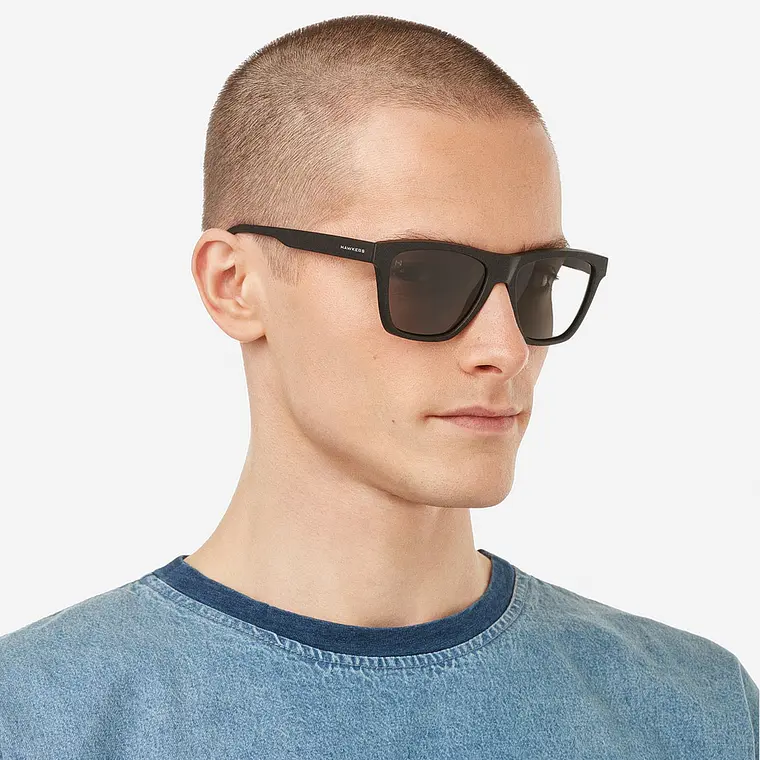 LENTES DE SOL POLARIZADO HAWKERS ONE LS RAW BLACK HOLR21BBTP - TALLA 54MM - LOAIZAR.PE - 2