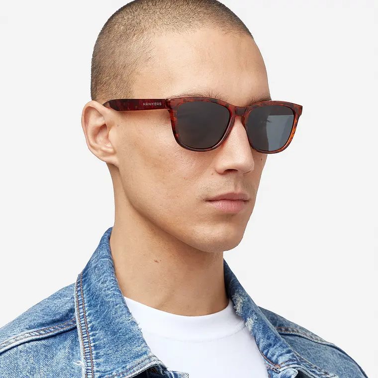 LENTES DE SOL POLARIZADO HAWKERS ONE CAREY DARK HONE22CBTP - TALLA 54MM - LOAIZAR.PE - 3