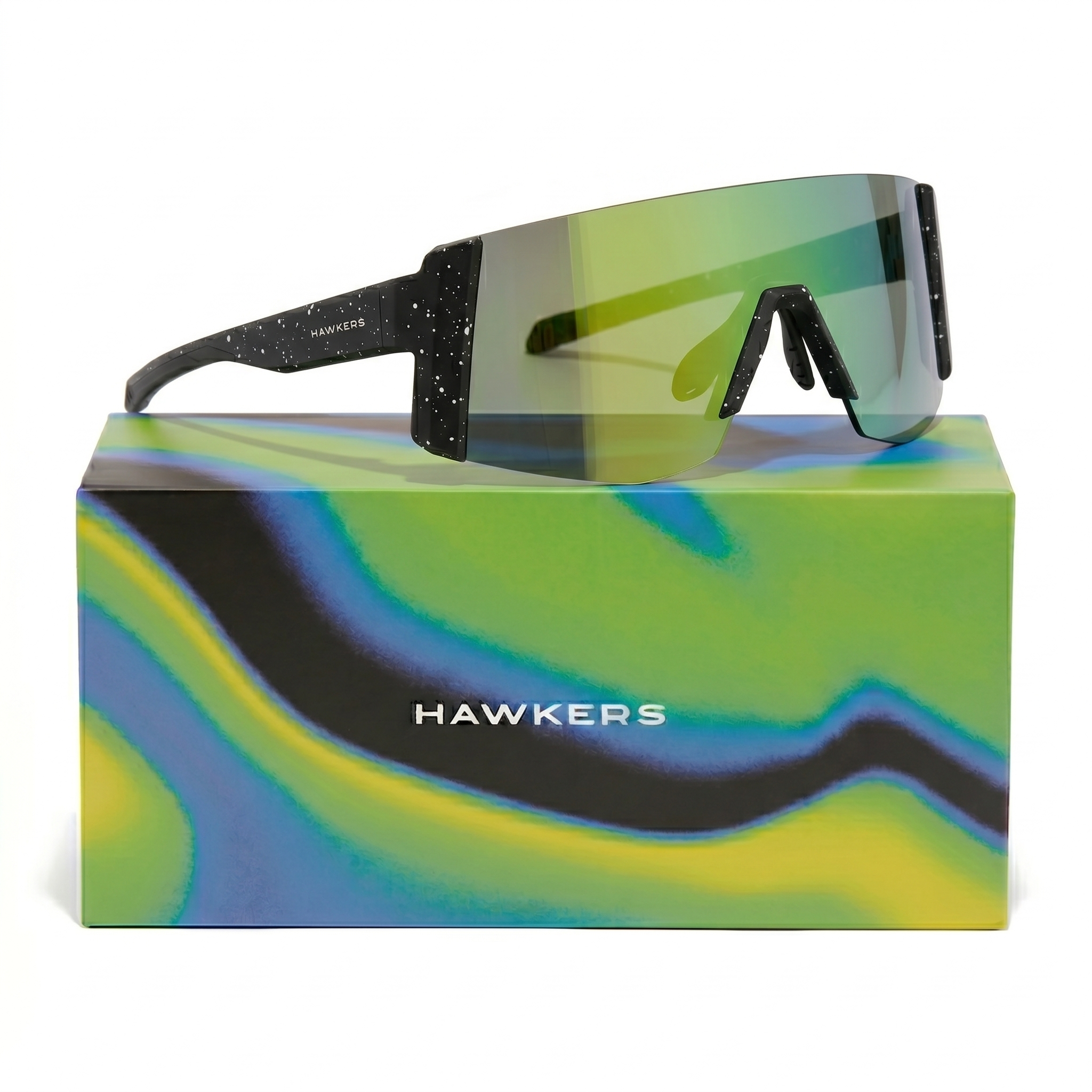 LENTES DE SOL DEPORTIVO HAWKERS LYNX SMALL BLACK SMOKE FLASH HLYS25BGT0 - LOAIZAR.PE - 1