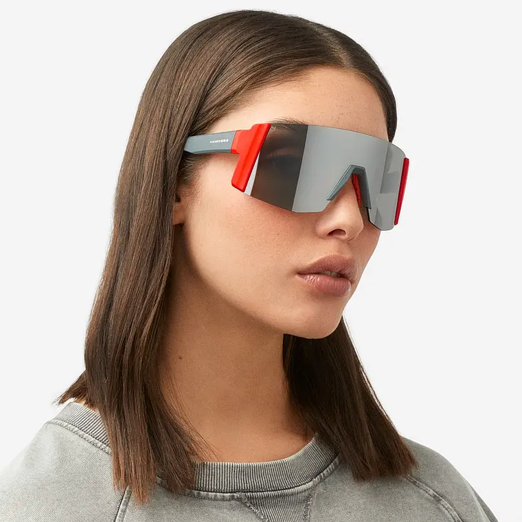 LENTES DE SOL DEPORTIVO HAWKERS LYNX SMALL CORAL SILVER HLYS25RST0 - LOAIZAR.PE - 3