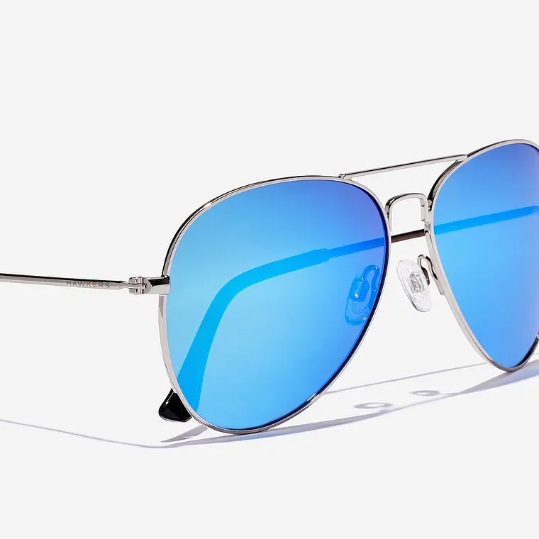 LENTES DE SOL POLARIZADO HAWKERS HAWK SILVER BLUE HHAW22SLMP - TALLA 61MM - LOAIZAR.PE - 6
