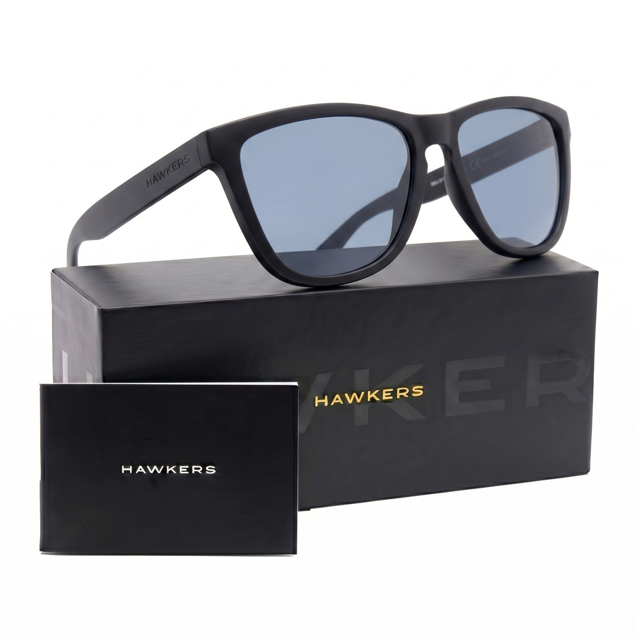 LENTES DE SOL POLARIZADO HAWKERS ONE RAW BLACK CHROME HONR21BSTP - TALLA 54MM - LOAIZAR.PE - 1