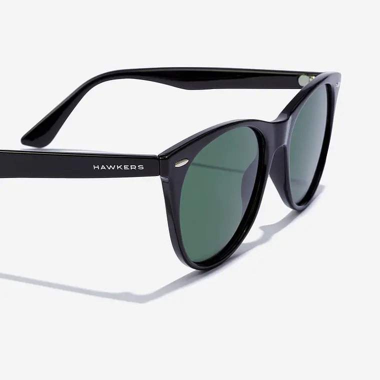 LENTES DE SOL POLARIZADO HAWKERS HARLOW BLACK VERDE HHAR22BETP - TALLA 54MM - LOAIZAR.PE - 7