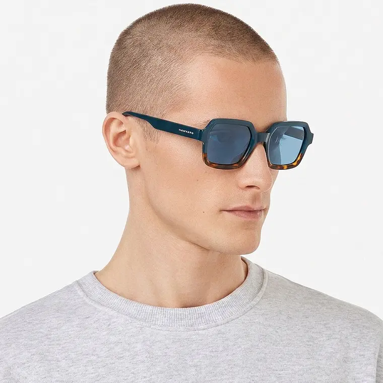 LENTES DE SOL HAWKERS MINIMAL MAX BLUE CAREY OCEAN HMMX26LLT0 - TALLA 52MM - LOAIZAR.PE - 3