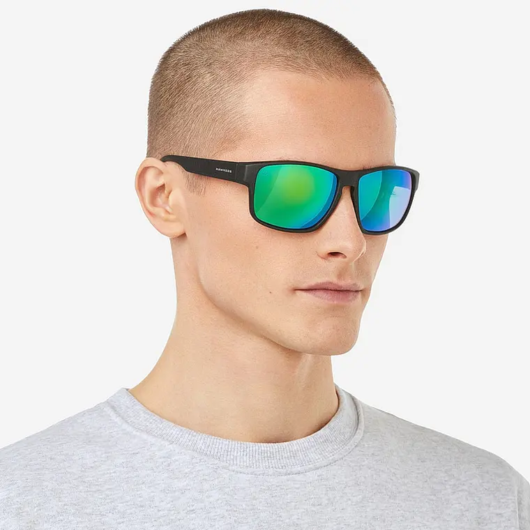 LENTES DE SOL HAWKERS FASTER RAW BLACK EMERALD HFRA22BFT0 - TALLA 58MM - LOAIZAR.PE - 2