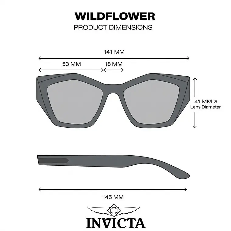 LENTES DE SOL INVICTA I31944-WIL-01-G07 - TALLA 53MM - LOAIZAR.PE - 7