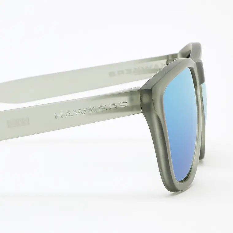 LENTES DE SOL HAWKERS ONE FROZEN GREY CLEAR BLUE 018TR26 - TALLA 54MM - LOAIZAR.PE - 8