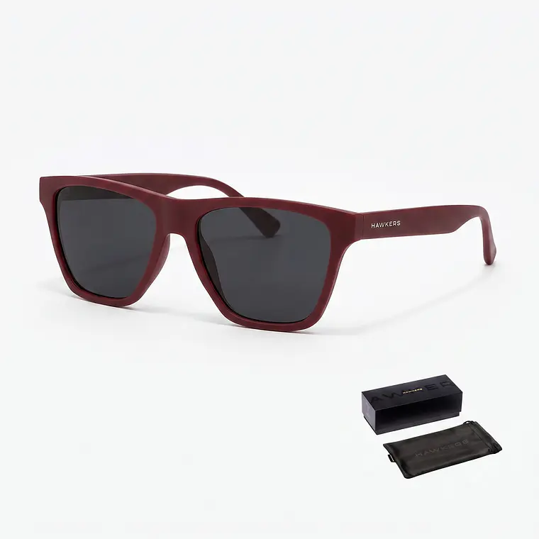 LENTES DE SOL HAWKERS ONE LS BURGUNDY DARK LIFTR11 - TALLA 54MM - LOAIZAR.PE - 1